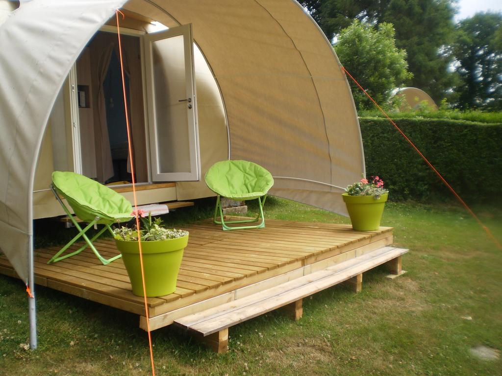 Camping Le Bois Jahan Brunelles Kamer foto