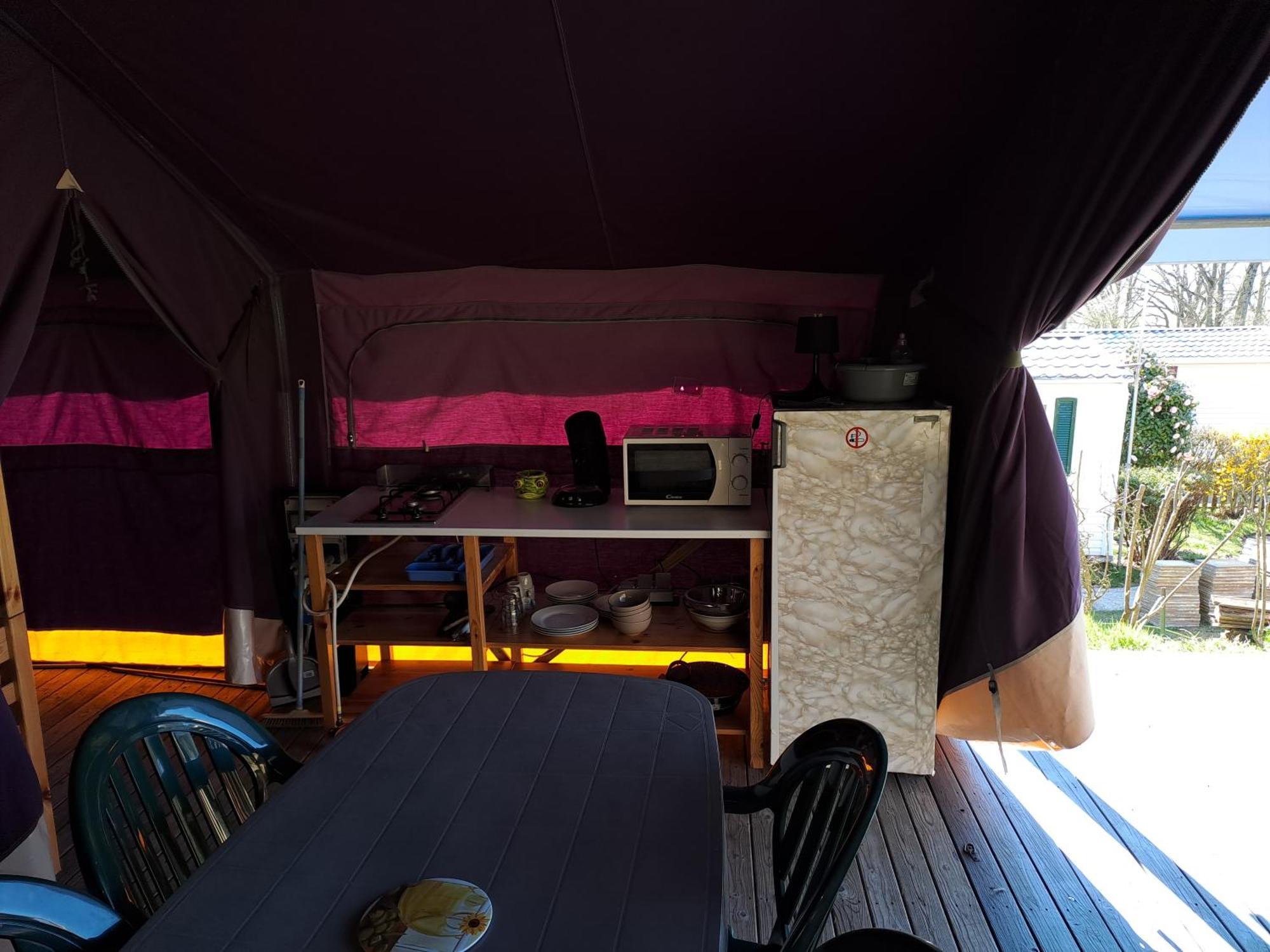 Camping Le Bois Jahan Brunelles Buitenkant foto