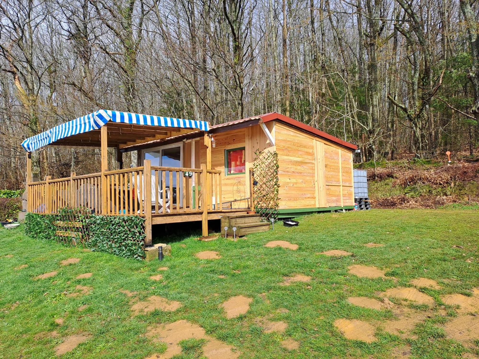 Camping Le Bois Jahan Brunelles Buitenkant foto